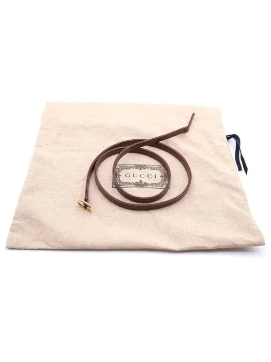 Gucci Jackie GG Supreme 2-Way Mini Shoulder Bag Beige Leather - Picture 6 of 6